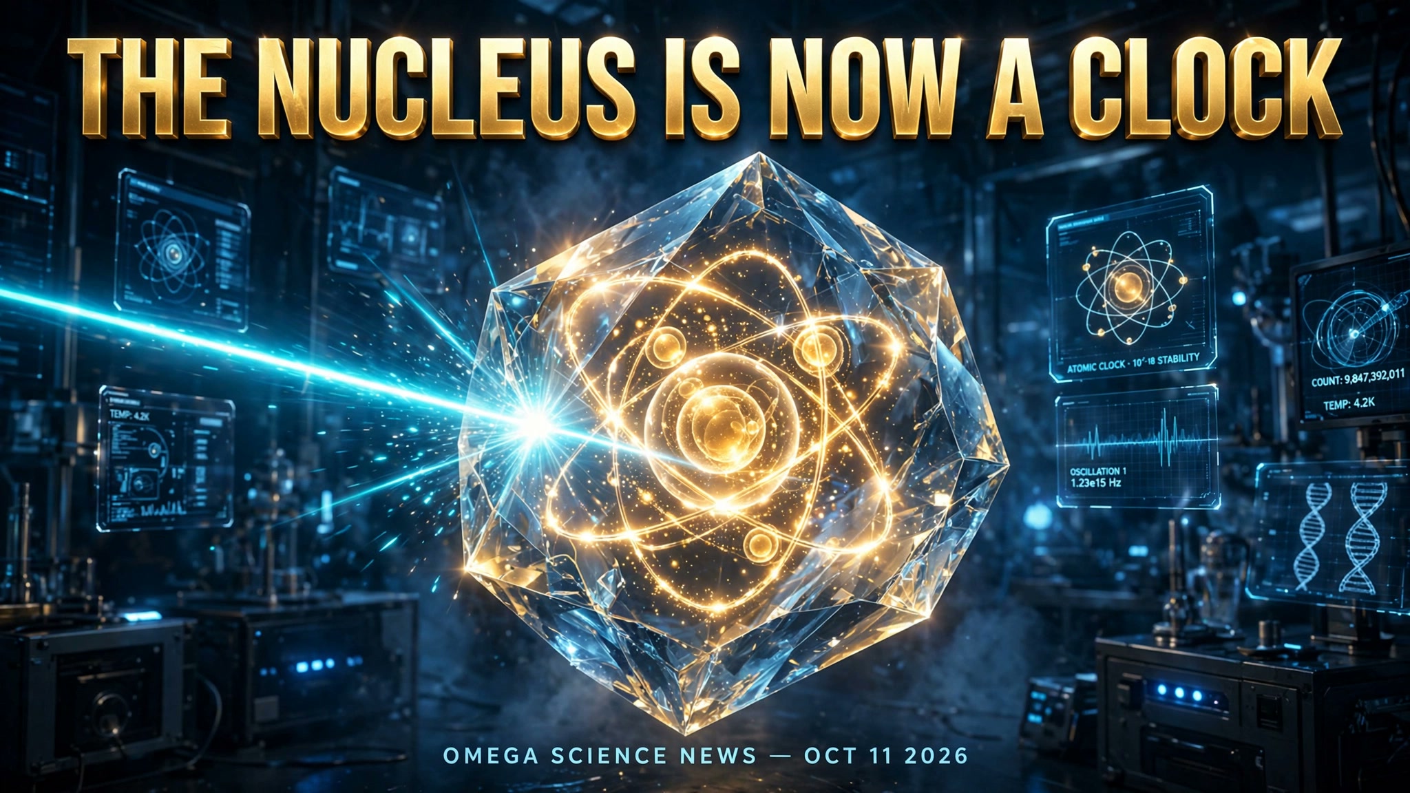 The Nucleus Is Now a Clock